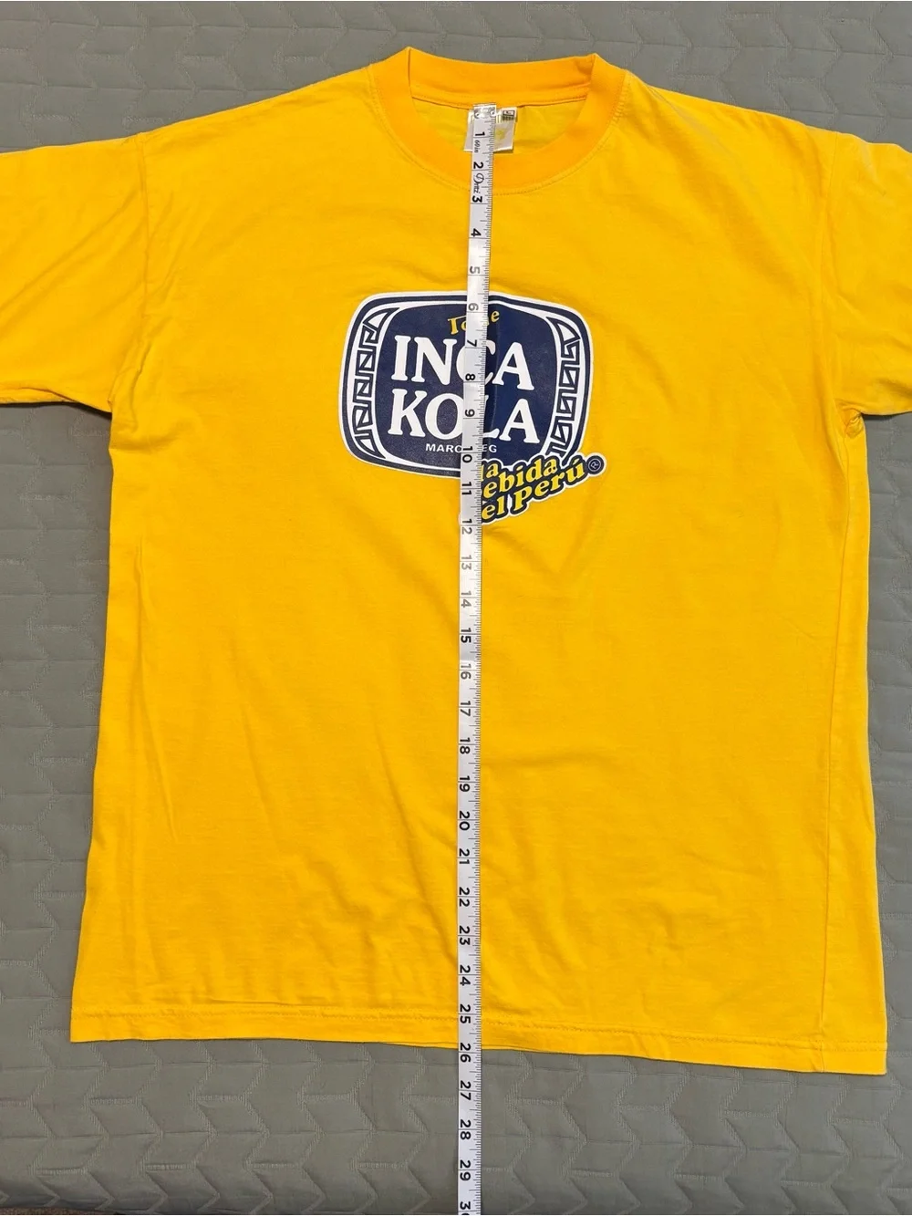 Inca Kola Peru Yellow T-Shirt in EUC